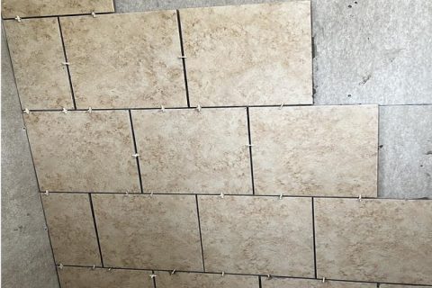 bathroom tiling